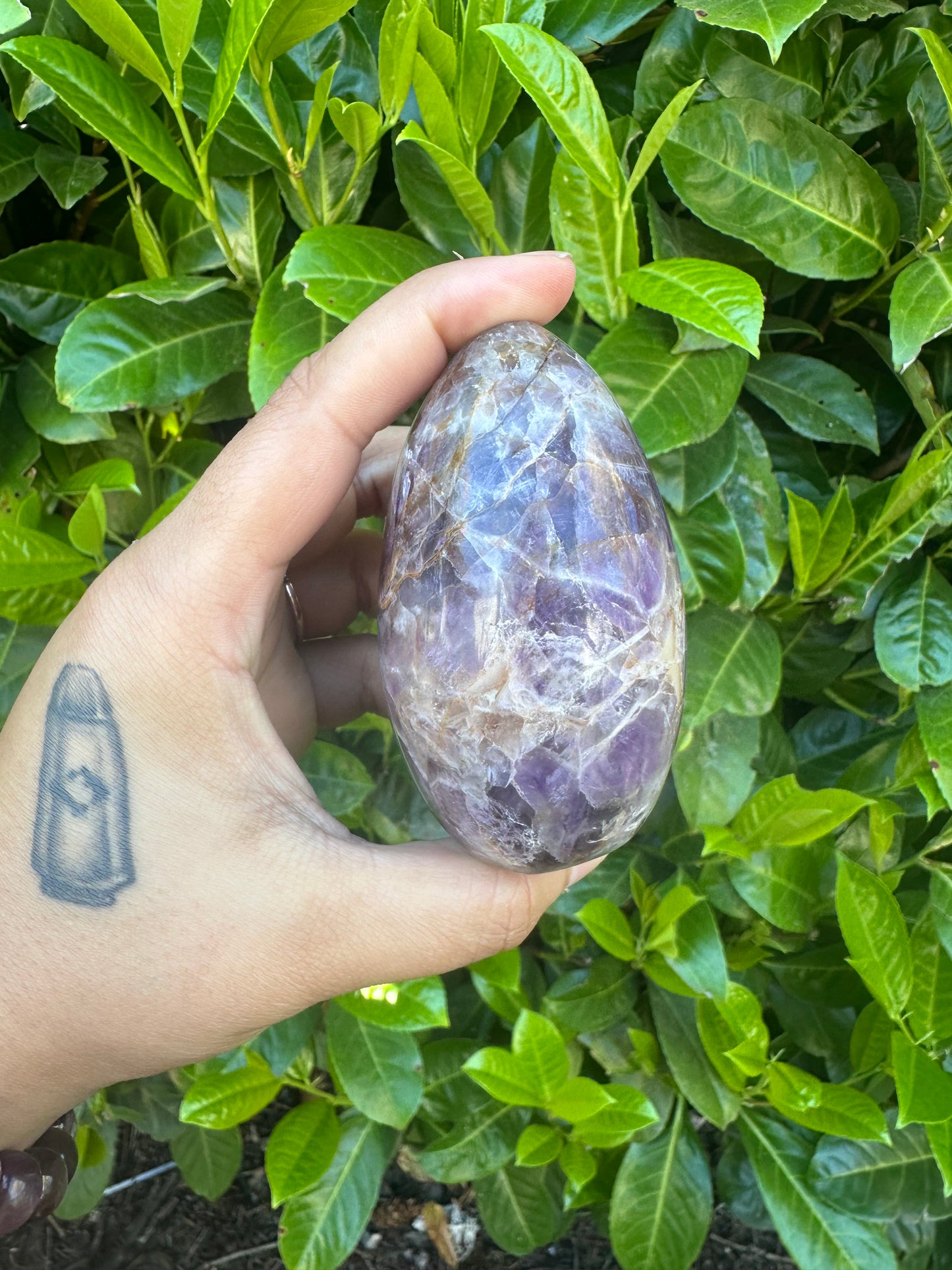 Dream Amethyst Freeform Crystal Carving
