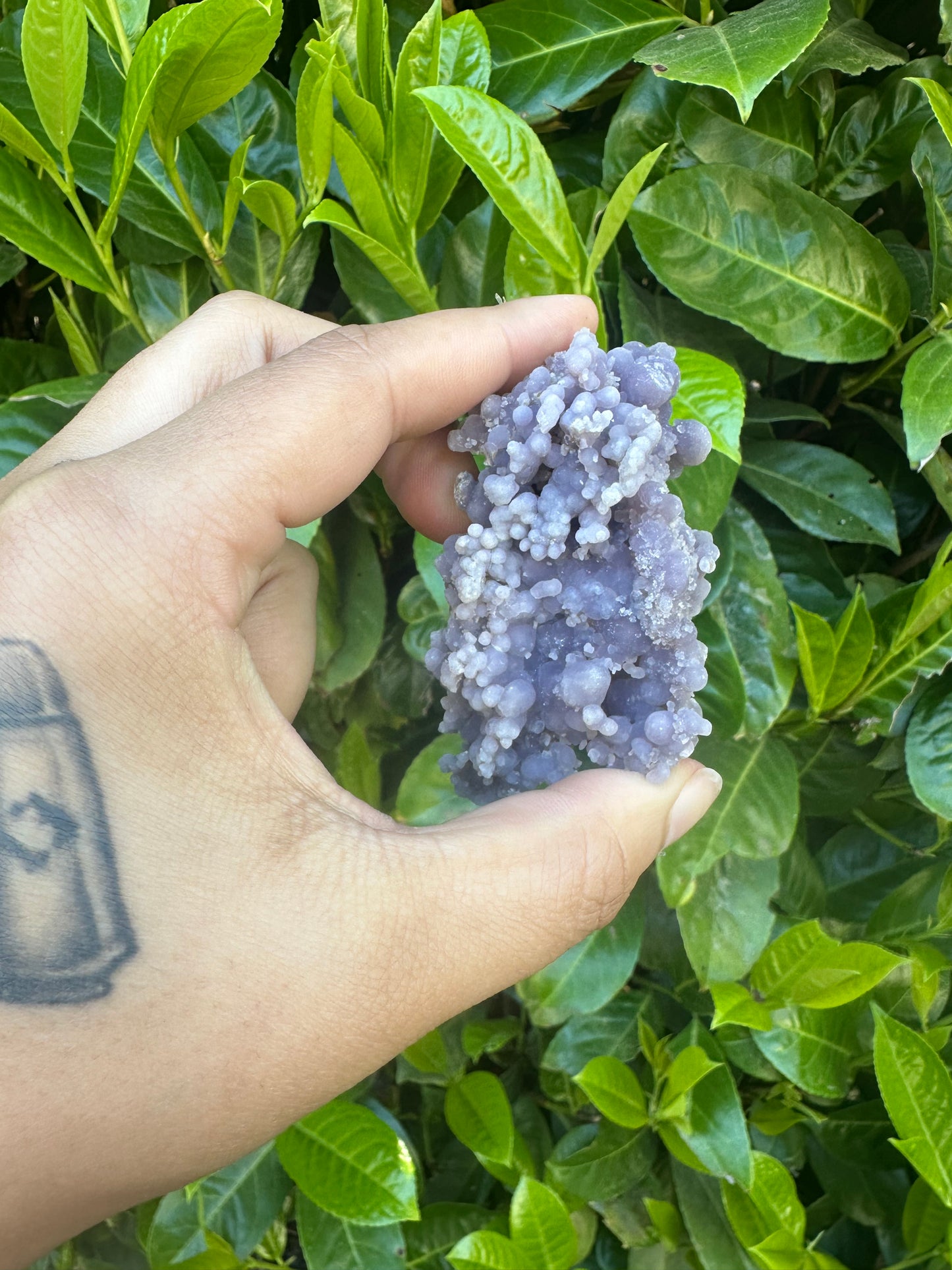 Grape Agate Cluster Crystals