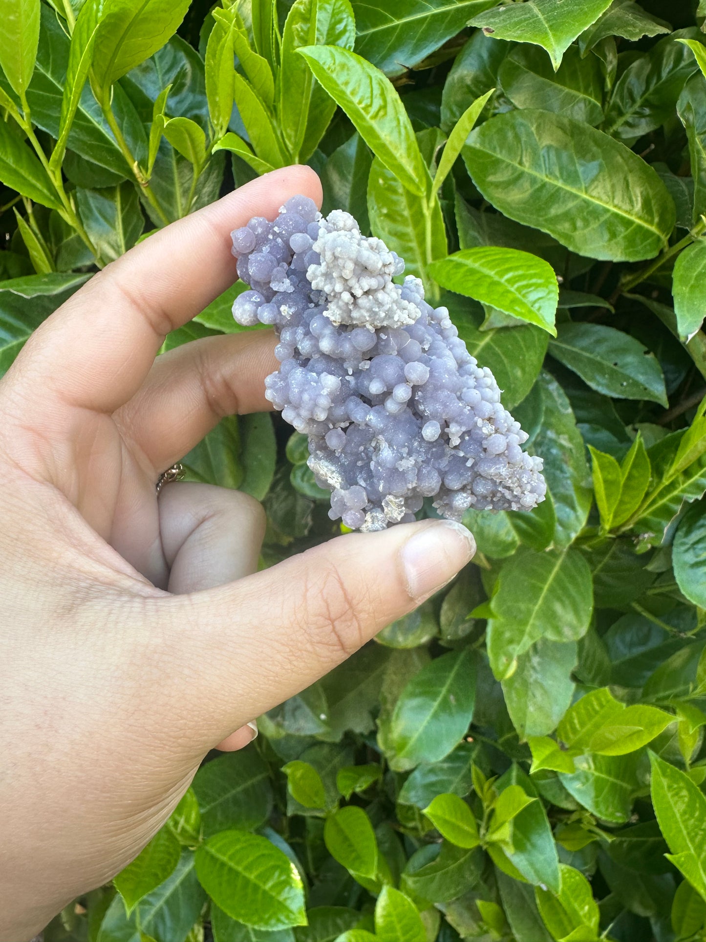 Grape Agate Cluster Crystals