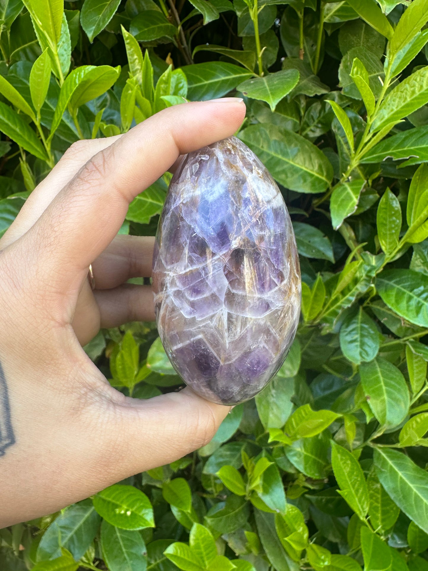 Dream Amethyst Freeform Crystal Carving