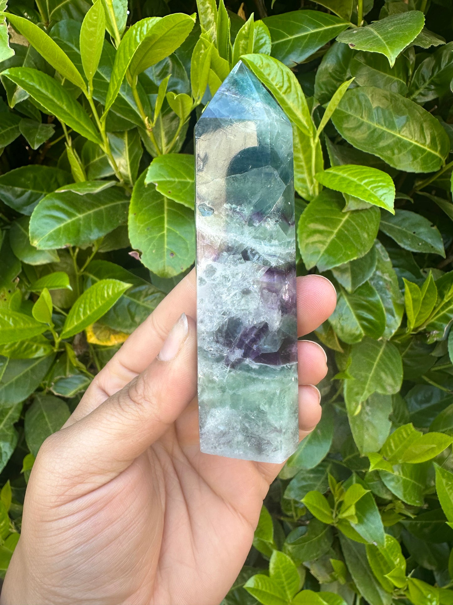 Rainbow Fluorite Crystal Towers