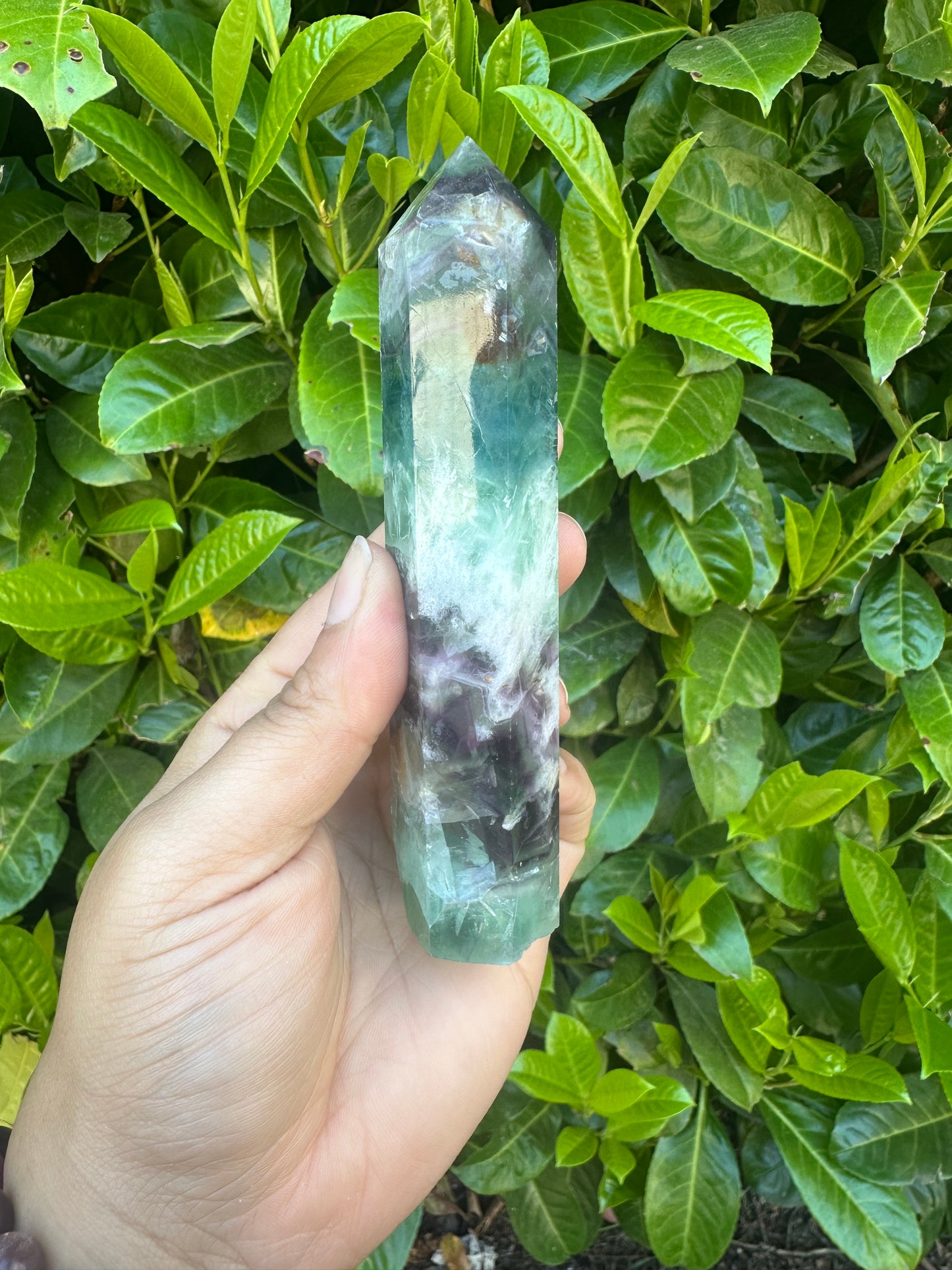 Rainbow Fluorite Crystal Towers