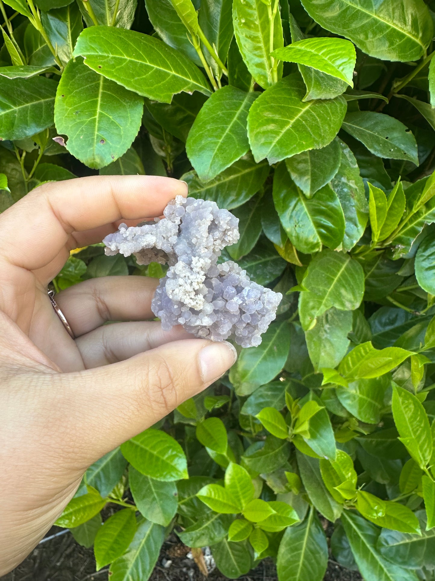 Grape Agate Cluster Crystals