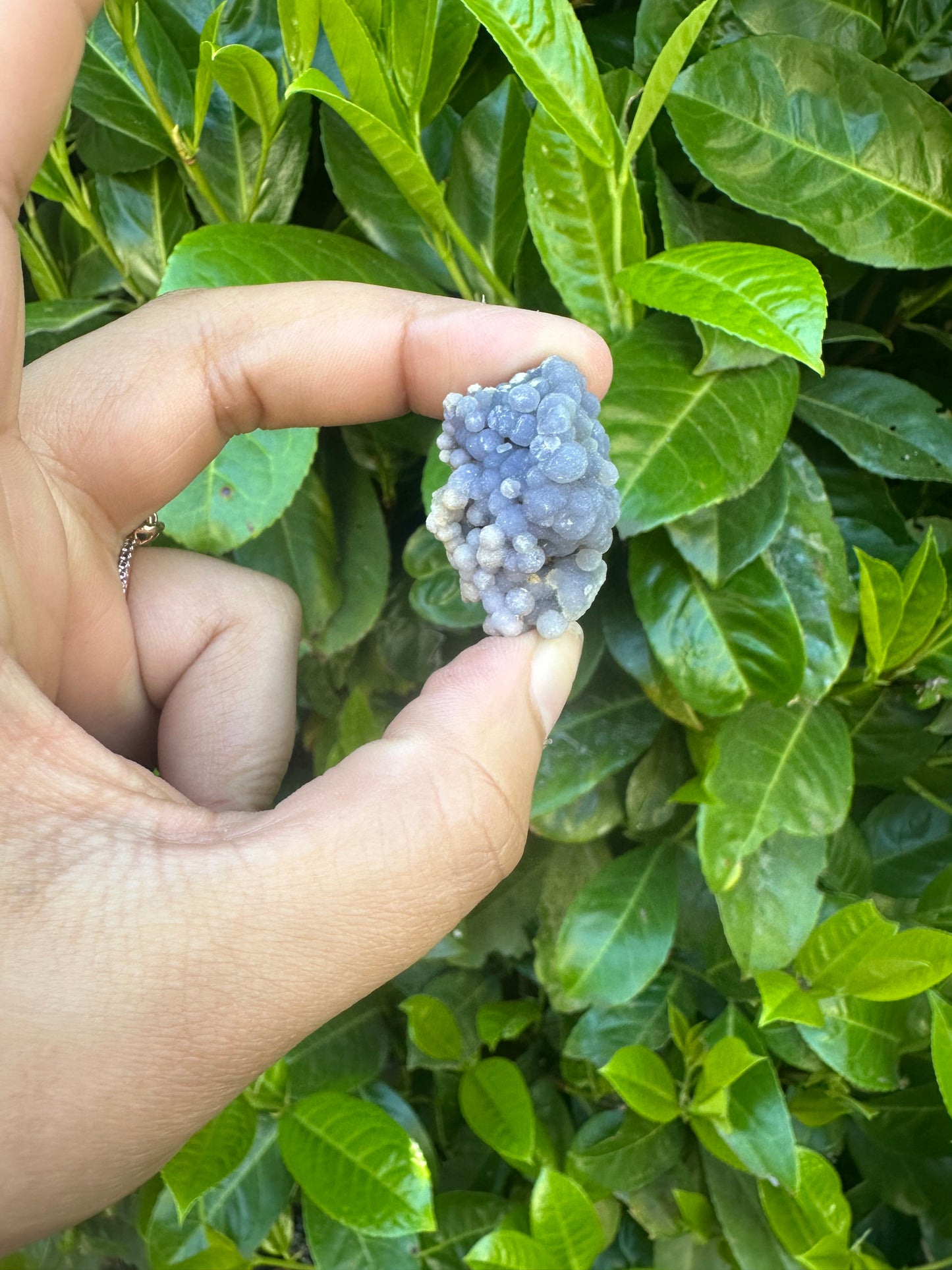 Grape Agate Cluster Crystals