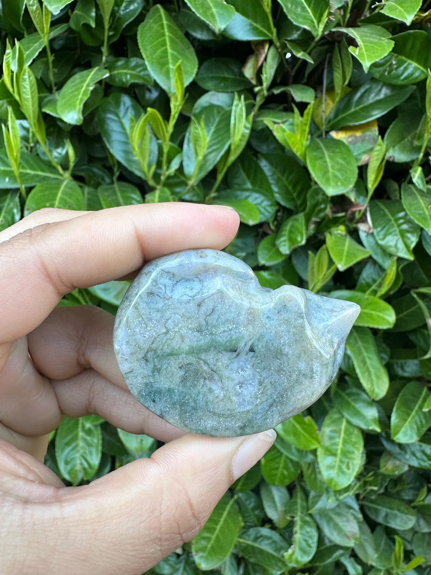 Sleeping Cat Crystal Carving