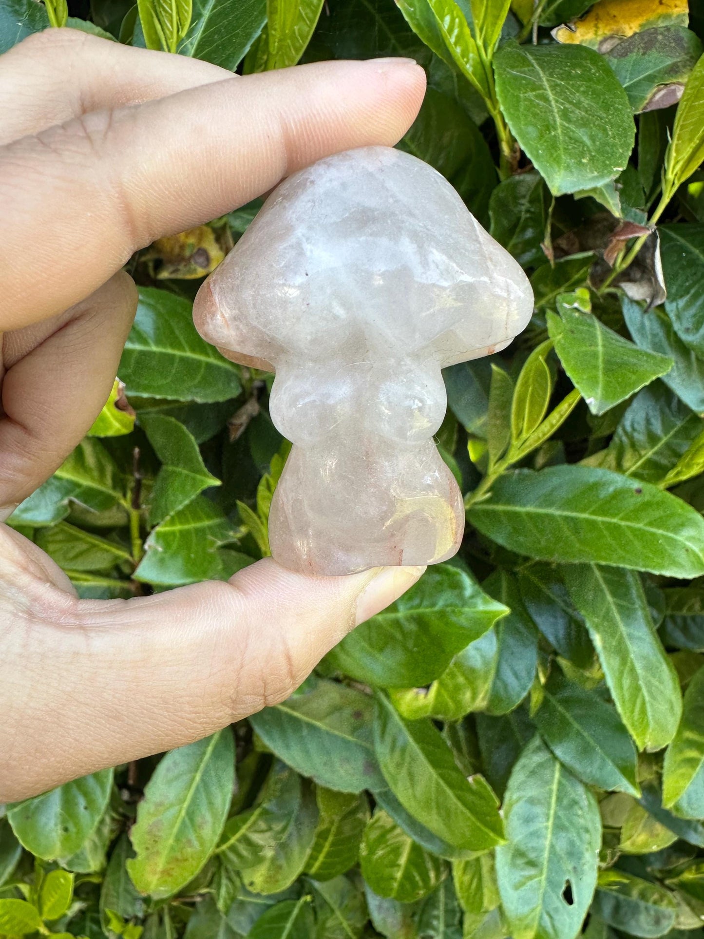 Mushroom Head Goddess Women Body Carving