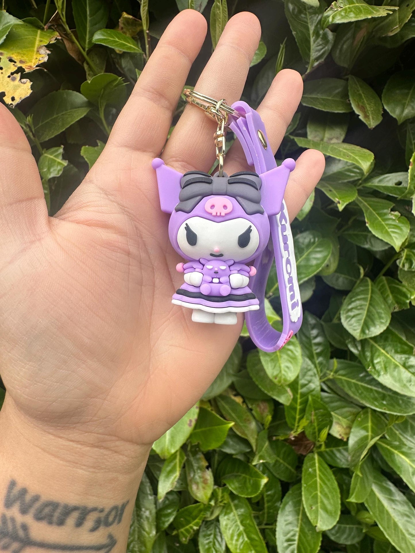 Kuromi Key Chain, Kuromi in a dress
