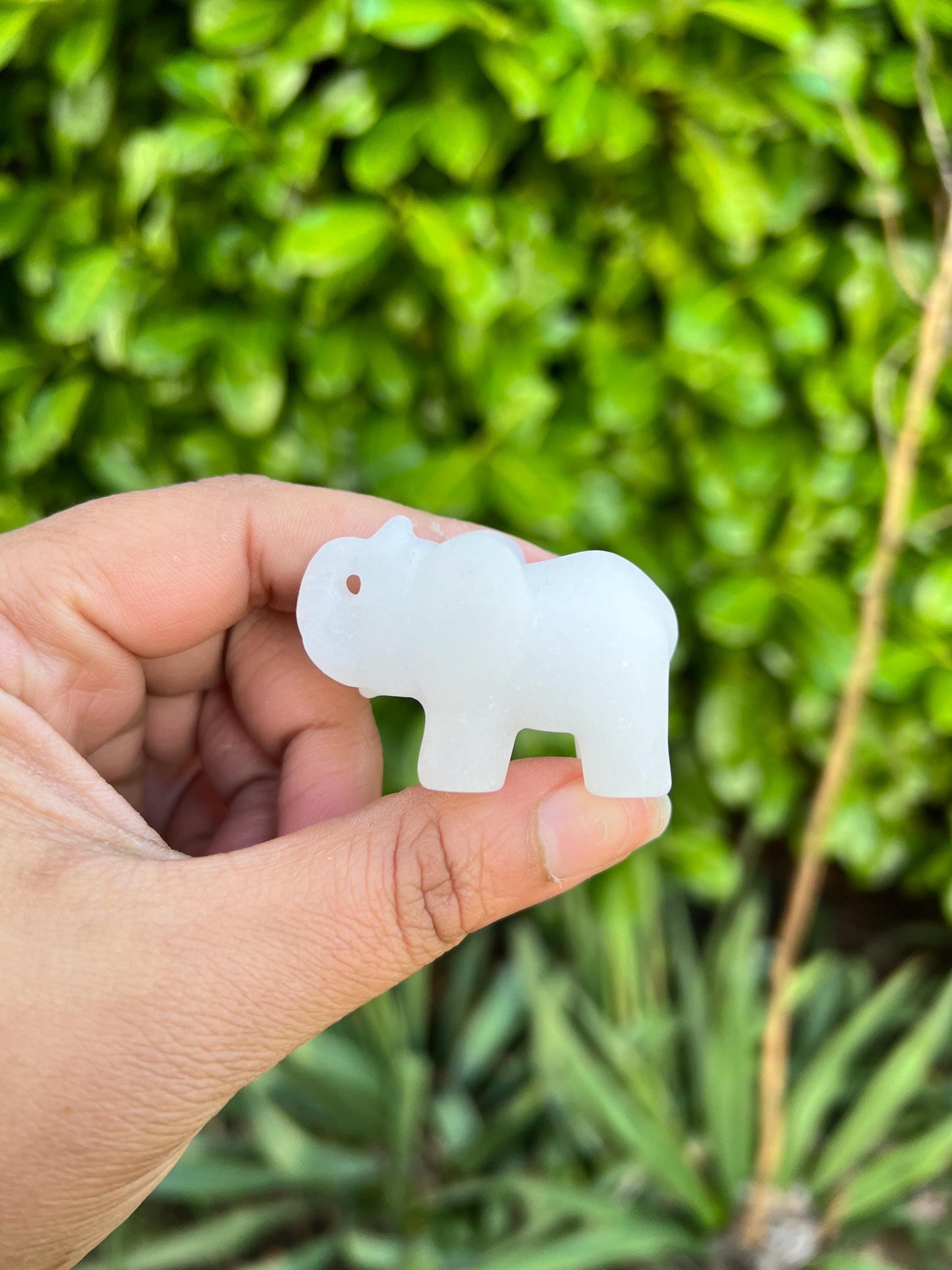Elephant 2in Crystal Carvings