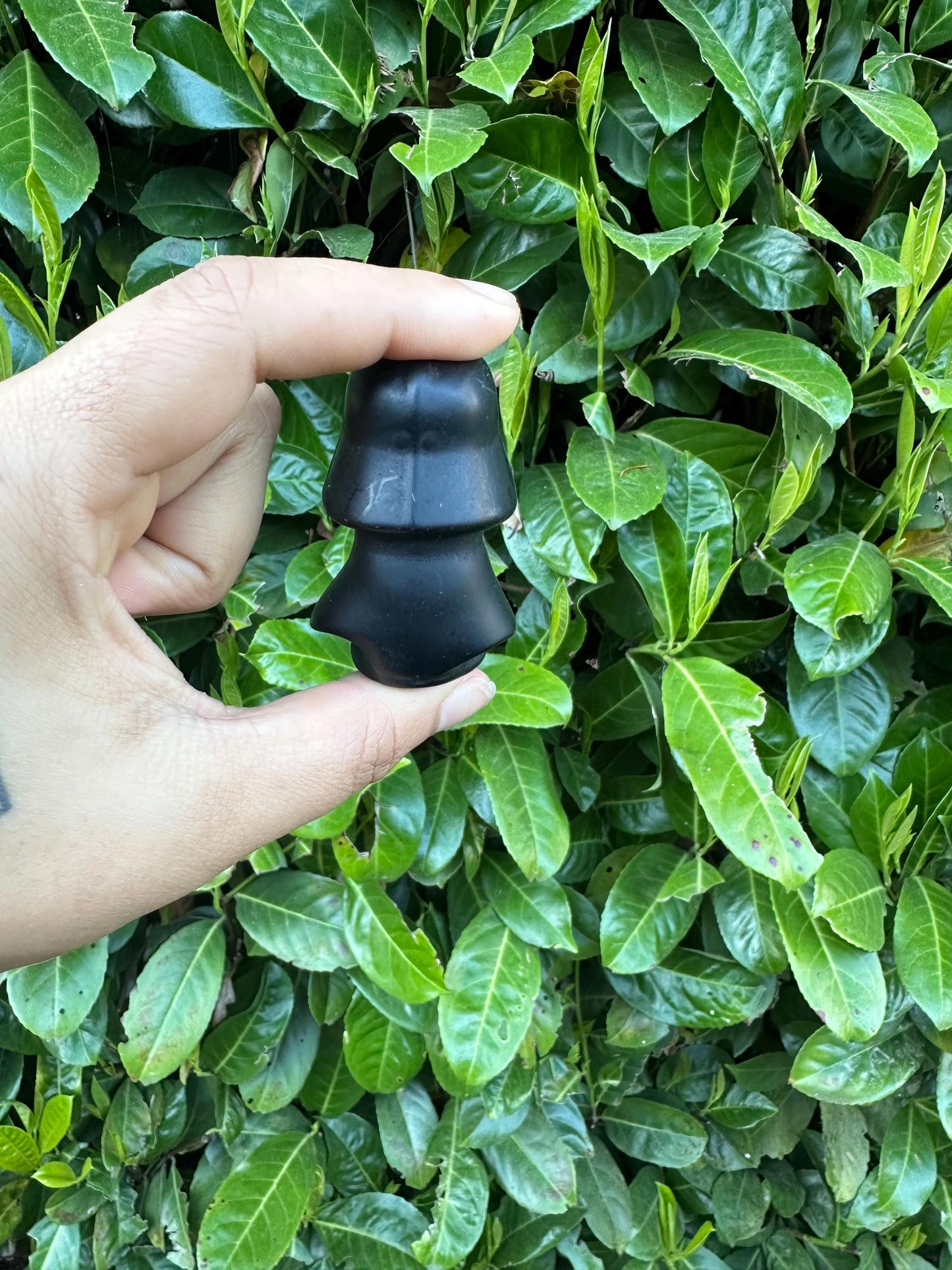 Black Obsidian Darth Vader Crystal Carving