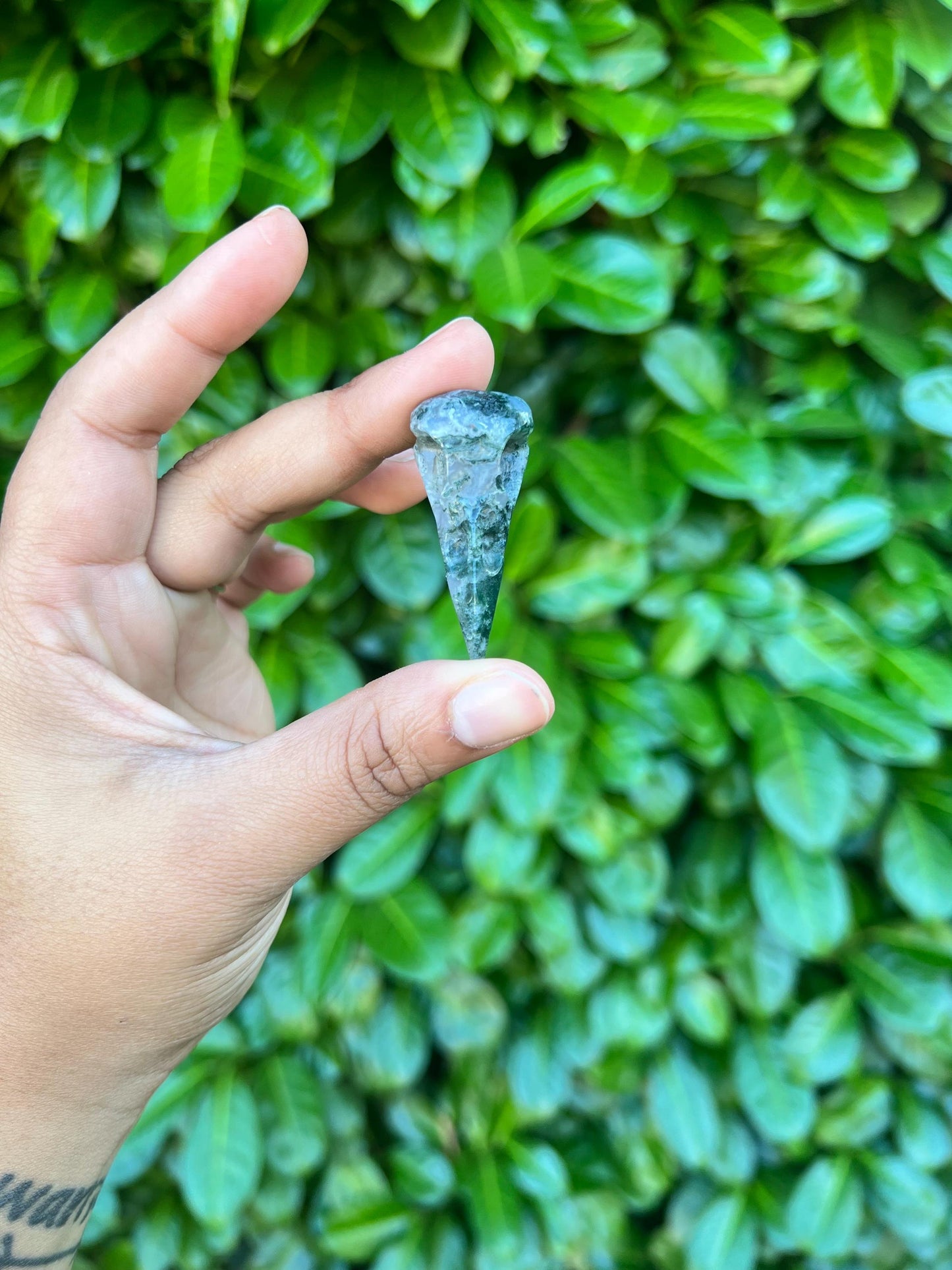 Raven Skull Crystal Carving
