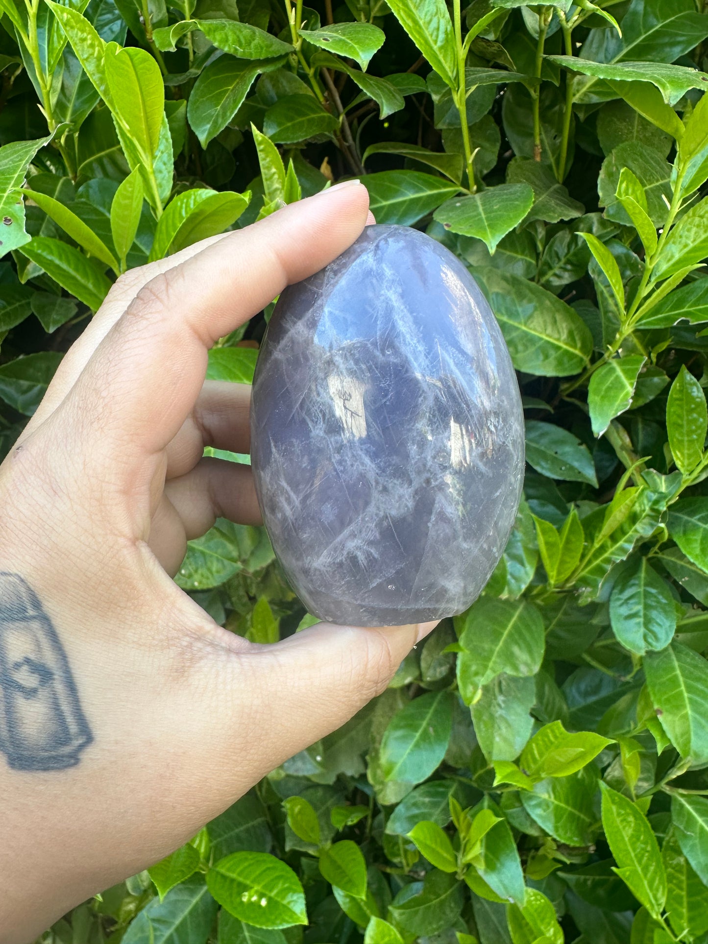 Blue Rose Quartz Freeform Crystal