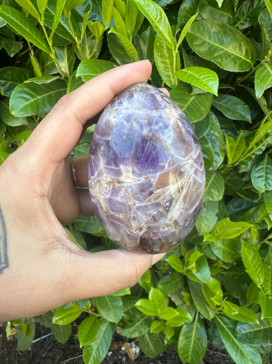 Dream Amethyst Freeform Crystal Carving