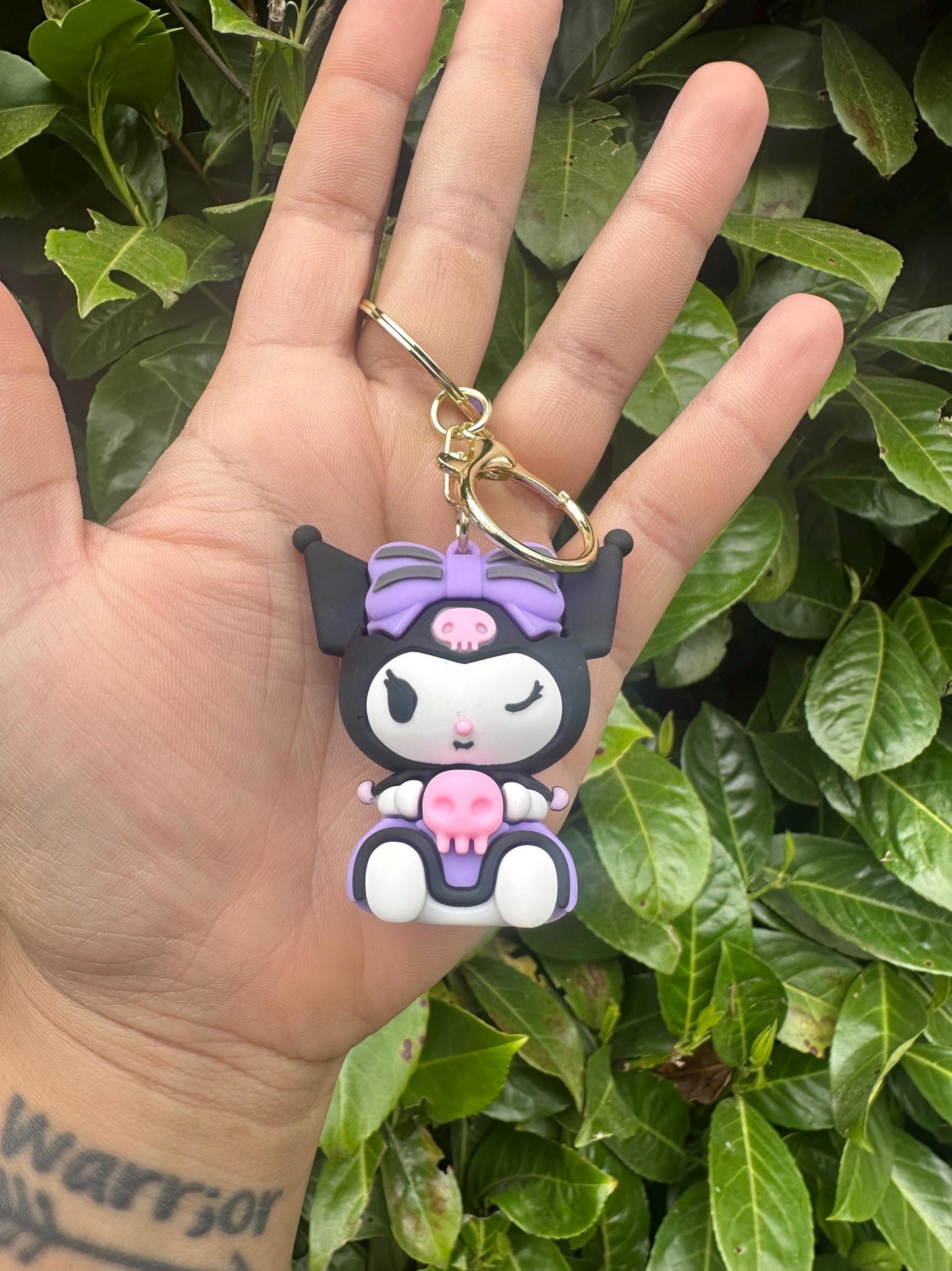 Kuromi Key Chain, Kuromi in a dress