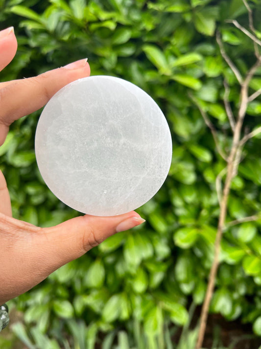 Selenite Charging Plates Crystal Carvings